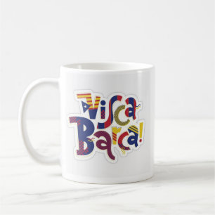 Visca Barça Coffee Mug FC Barcelona Fan Gift