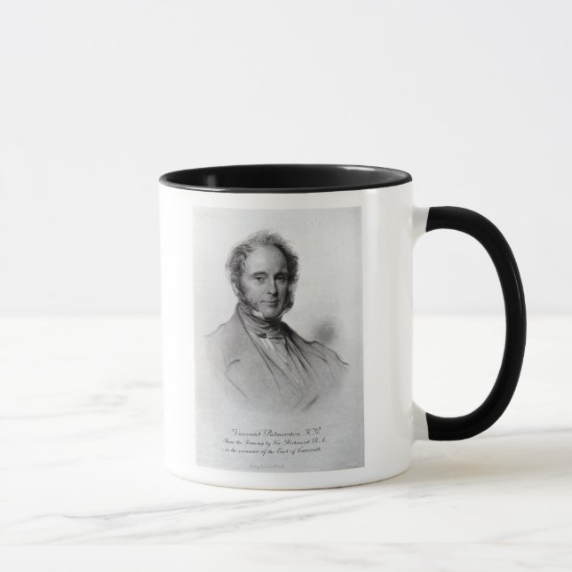 Viscount Palmerston, engraved by Emery Walker Mug (Right)