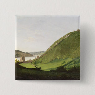 Visegrod, Hungary 15 Cm Square Badge