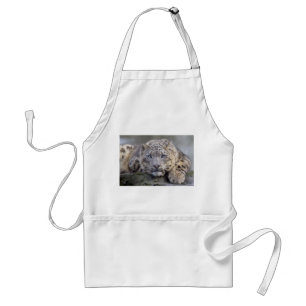 Vishnu Snow Leopard Apron