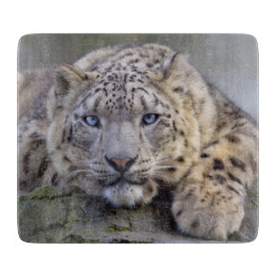 Vishnu Snow Leopard Cutting Board