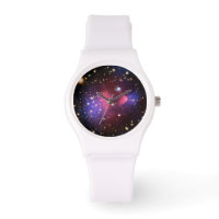 Visible-Light and X-Ray Composite Image of Galaxy