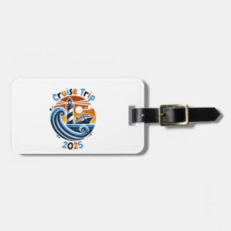 Visiiion Cruise Trip Merchandise Luggage Tag