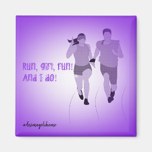 Vision Impaired Runner Magnet