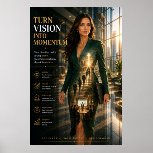 Vision Into Momentum – Executive Poster