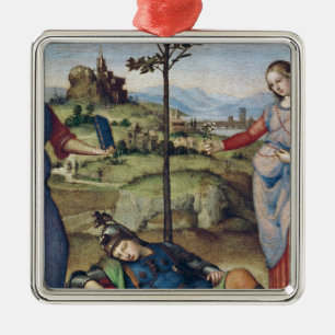 Vision of a Knight, c.1504 Metal Tree Decoration