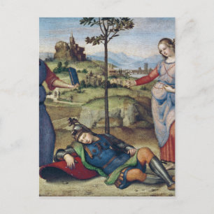 Vision of a Knight, c.1504 Postcard