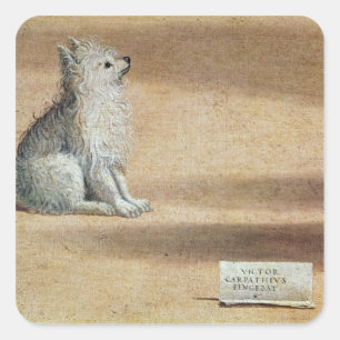 Vision of St. Augustine Square Sticker