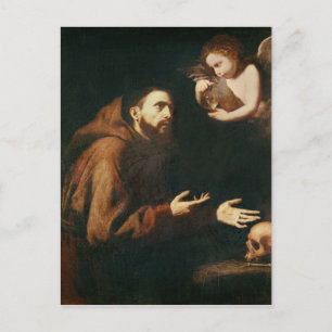 Vision of St. Francis of Assisi Postcard
