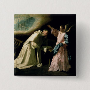 Vision of St. Peter Nolasco, 1629 15 Cm Square Badge
