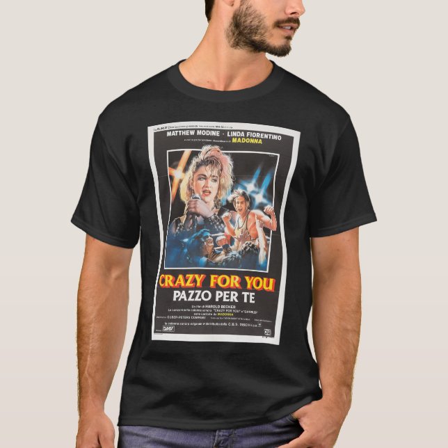 Vision Quest Italian Poster T-Shirt (Front)