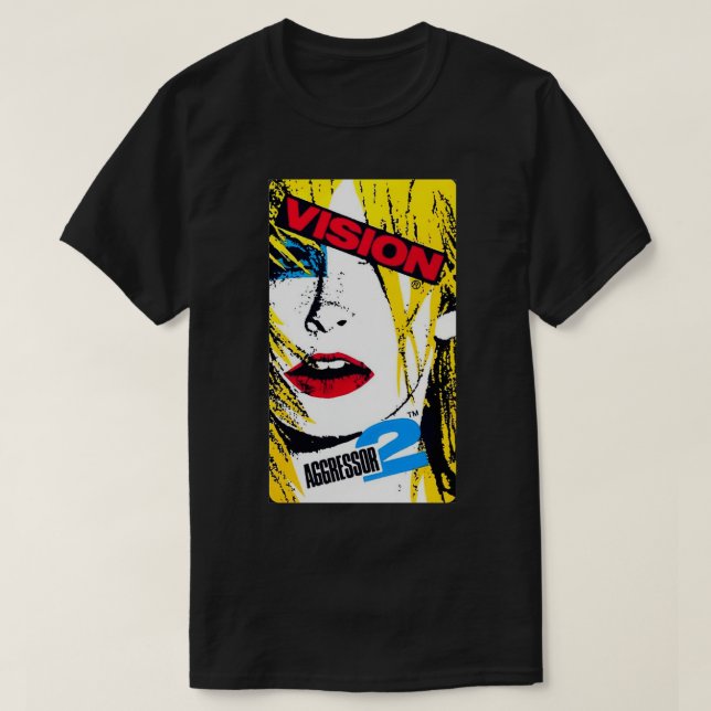 Vision Skateboards Vision Aggressor 1 T-Shirt (Design Front)