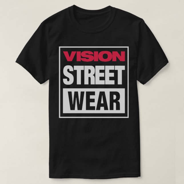 Vision Street Wear 80s Skateboarding Retro 1980s C T-Shirt (Design Front)