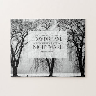 Vision Without Action Jigsaw Puzzle