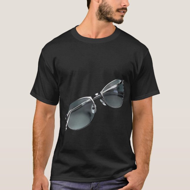 Visionary Clarity Spectacles T-Shirt Design (Front)