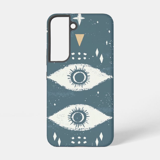 Visionary Eye Pattern Phone Case (Back)
