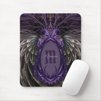 Visionary Gothic Fractal Art Mouse Pad