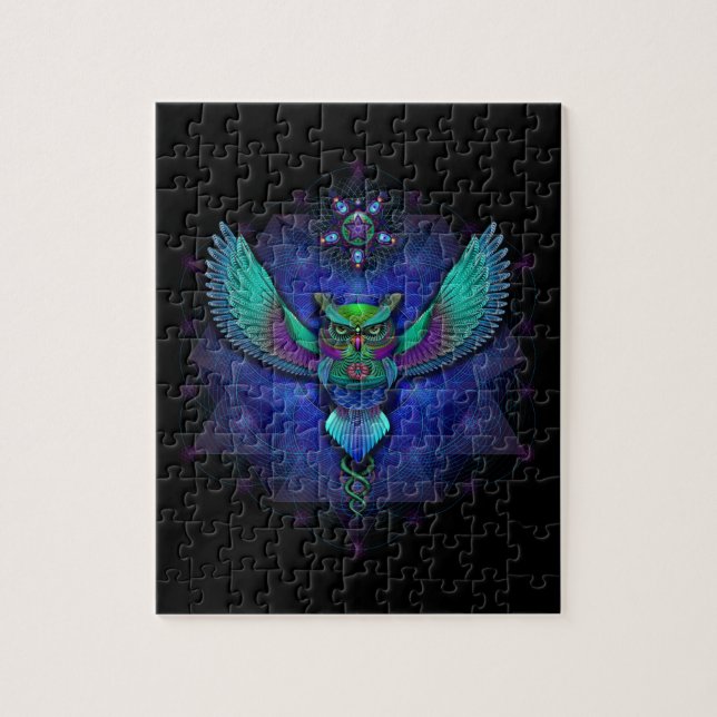 Visionary Owl Jigsaw Puzzle (Vertical)