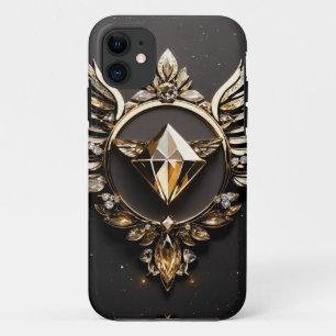 Visionary Soar: Crystal Eagle phone cover