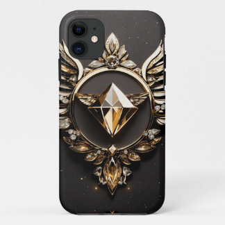 Visionary Soar: Crystal Eagle phone cover