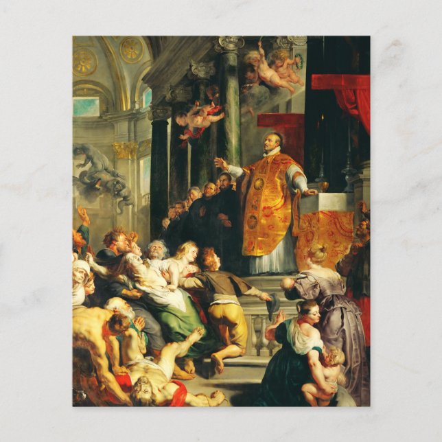 Visions of Ignatius by Peter Paul Rubens (Front)