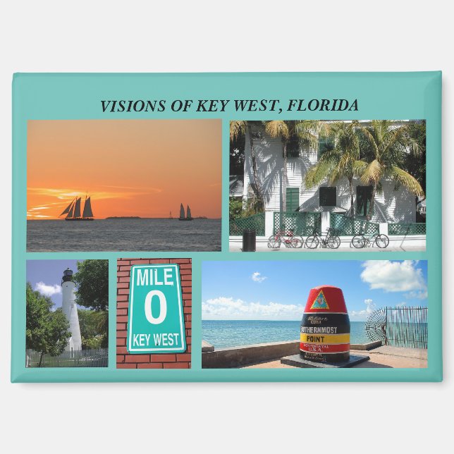 Visions of Key West Florida Magnet (Front)
