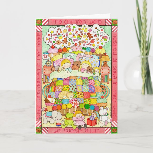 Visions of Sugar-plums Card (Front)