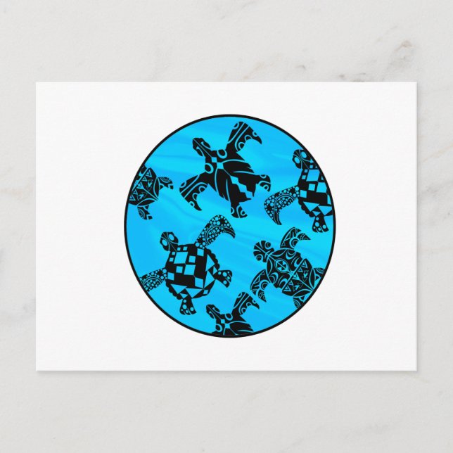 Visions of turtles postcard (Front)