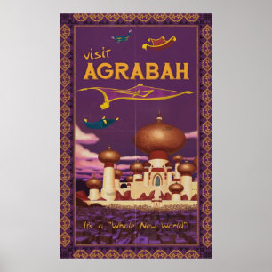 Visit Agrabah Poster