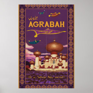 Visit Agrabah Poster