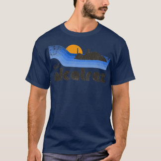 Visit Alcatraz Prison Retro Tourist Souvenir T-Shirt