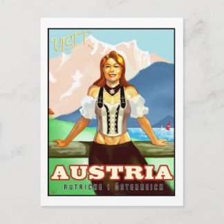 Visit Austria! Postcard