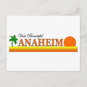 Visit Beautiful Anaheim, California Postcard
