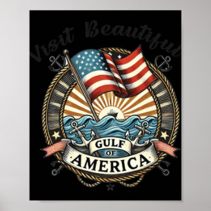 Visit Beautiful Gulf Of America Poster