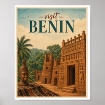 Visit Benin Travel Vintage