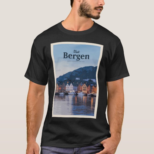 Visit Bergen T-Shirt (Front)