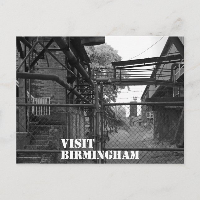 Visit Birmingham Postcard (Front)