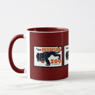 Visit Brookside Zoo Free - WPA Poster - Mug