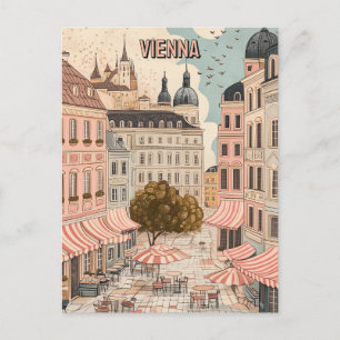 Visit Cafe's of Vienna Postcard