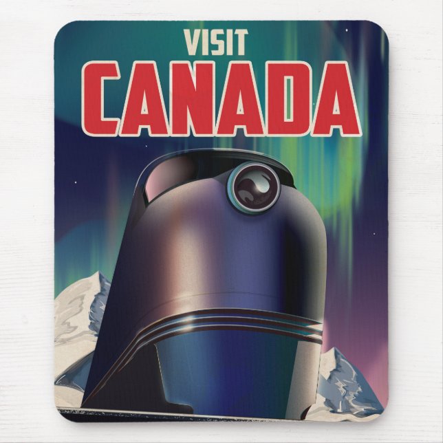 Visit Canada travel poster Mouse Pad (Front)