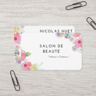 Visit card for business