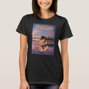 Visit Cocoa Beach Florida Surfing Capital Of The E T-Shirt