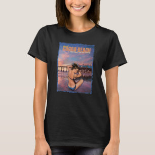 Visit Cocoa Beach Florida Surfing Capital Of The E T-Shirt