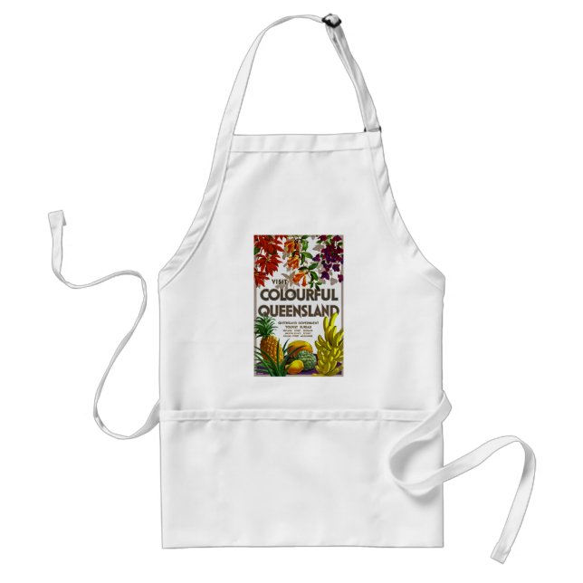 Visit Colourful Queensland Standard Apron (Front)