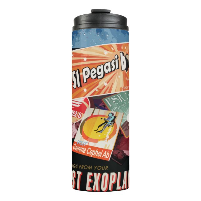 Visit First Exoplanet Found Outside Solar System  Thermal Tumbler (Front)