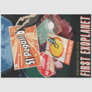 Visit First Exoplanet Found Outside Solar System  Tissue Paper