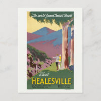 Visit Healesville Australia Vintage Poster 1927