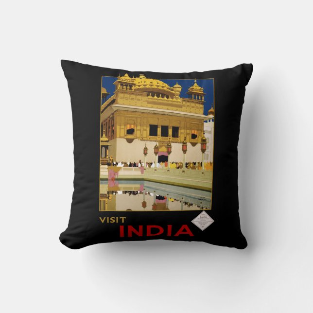Visit India Cushion (Front)