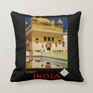 Visit India Cushion