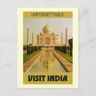 visit  india postcard